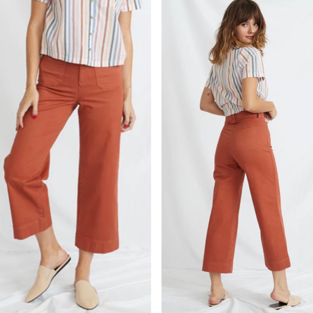 Marine Layer Bridget Pant in Baked Clay Size 2